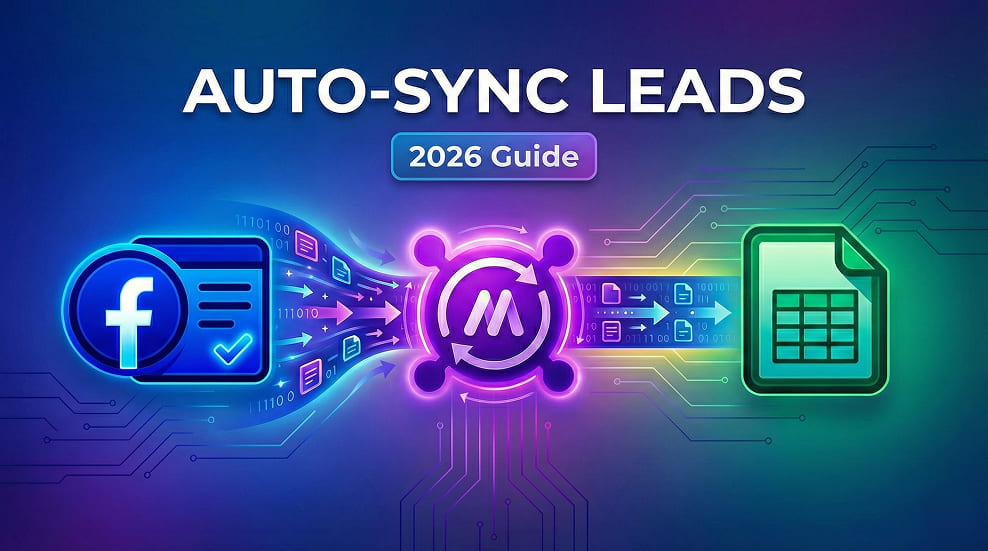 Connect Facebook leads to Google Sheets automation thumbnail