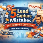 lead capture mistakes that quietly kill conversions
