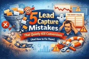 lead capture mistakes that quietly kill conversions